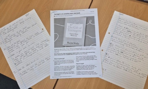 The Day - English Lesson work and print off